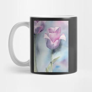 Watercolor Tulip Fine Art Painting1 Mug